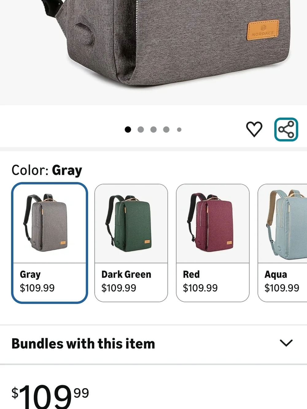 Gray Men's Backpack with Tan Accents - Everyday Carry